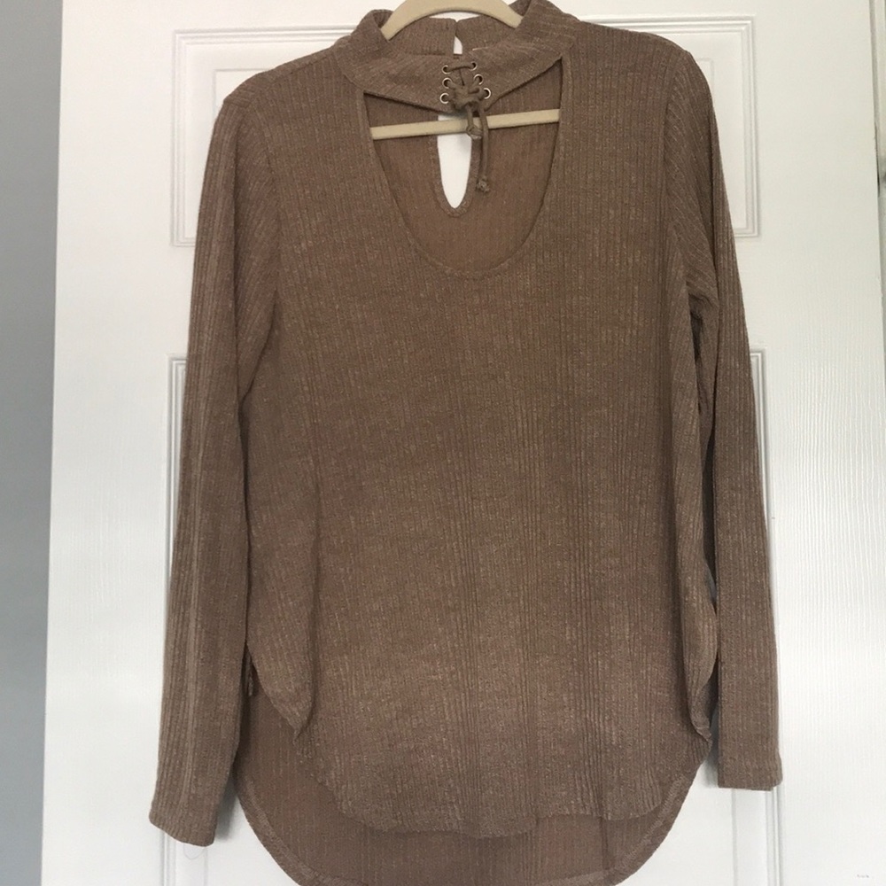 NWOT Tan Top